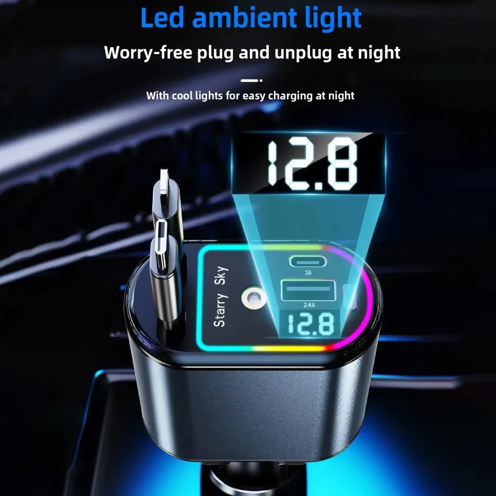 Încărcător Auto Magic Luminat
